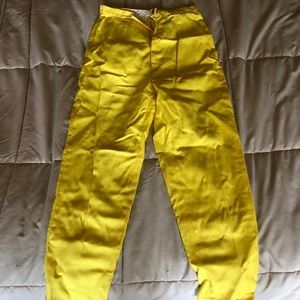 Yellow pants